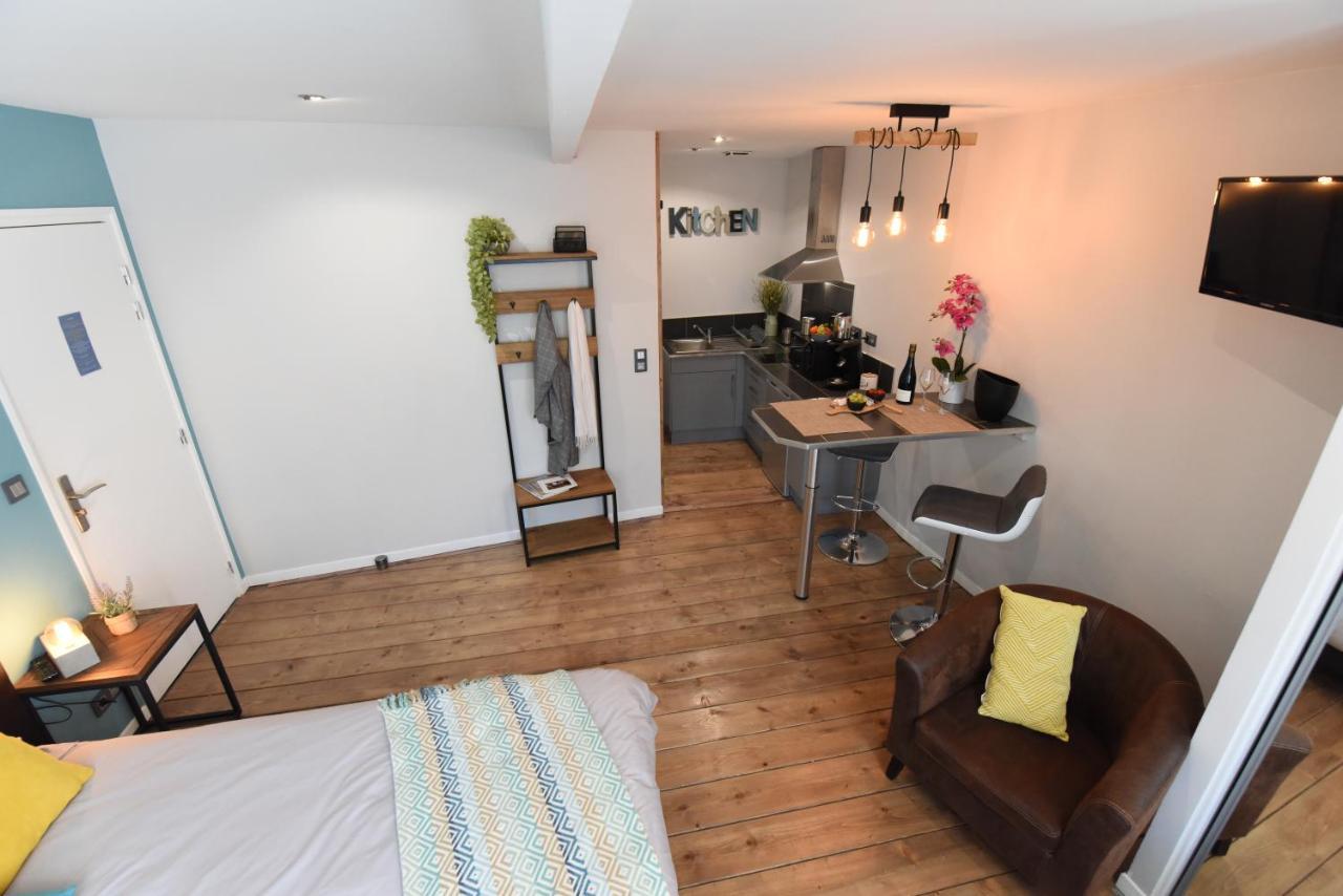 Studio 86 - Climatisation & Proche Centre-Ville- 2 Personnes - Bnb Epernay Luaran gambar