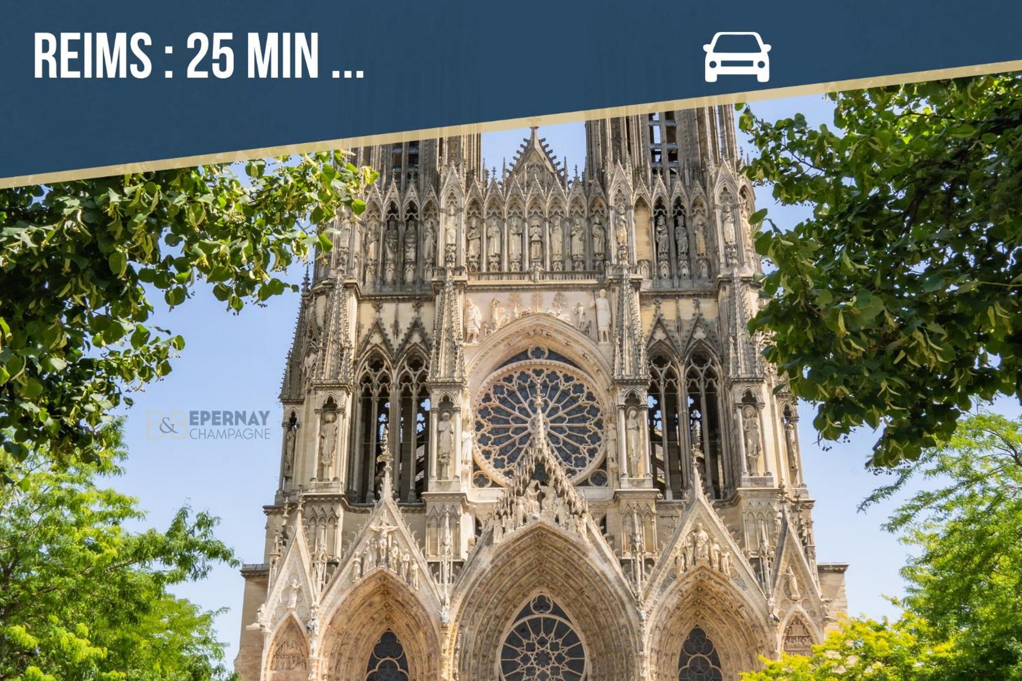 Studio 86 - Climatisation & Proche Centre-Ville- 2 Personnes - Bnb Epernay Luaran gambar